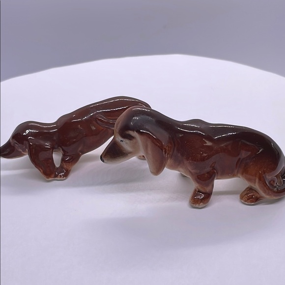 Dachshund vintage dachshund ceramic dog figures. - Picture 7 of 9